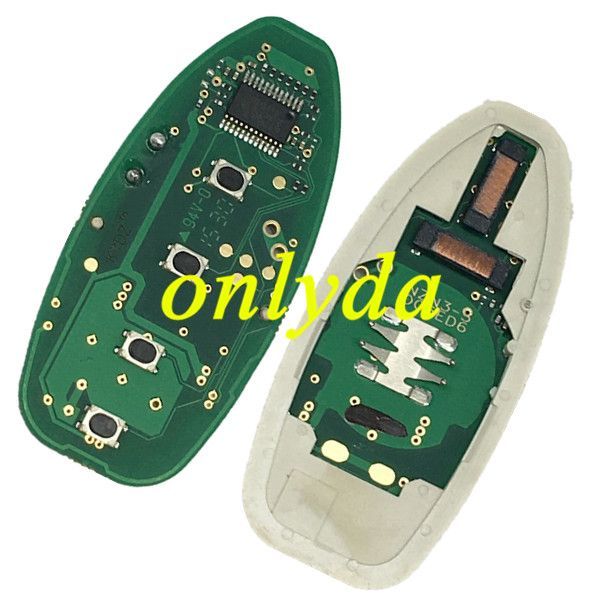 For Nissan new Sunny 3+1 button remote key with 315mhz with 46-PCF7952