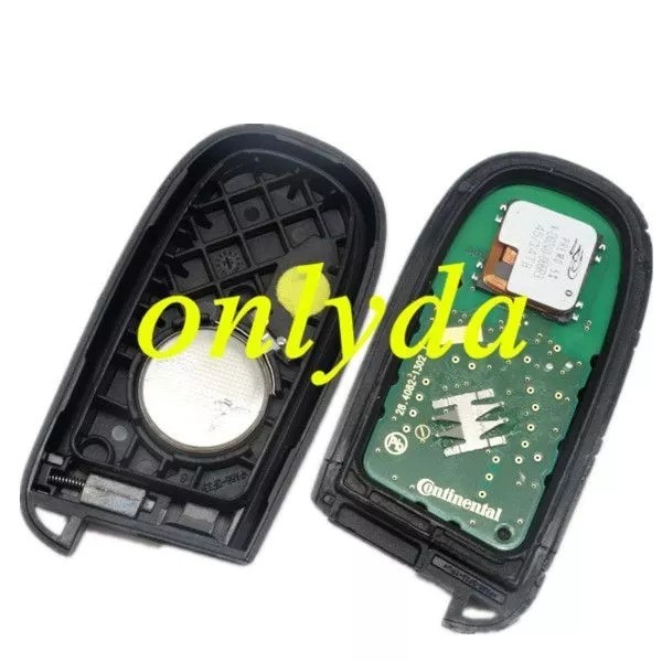 For Chrysler 3+1 button remote key with 434mhz with HITAG AES