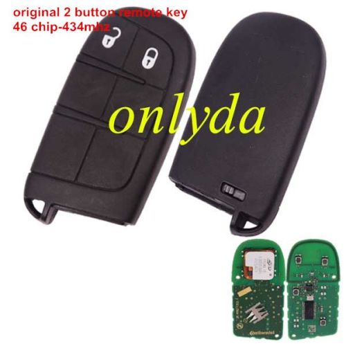 For OEM 2 button remote key with 434MHZ with 46 chip