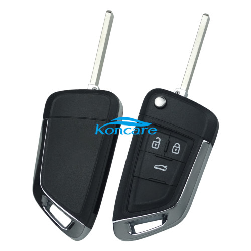 For Chevrolet modified 3 button remote key blank