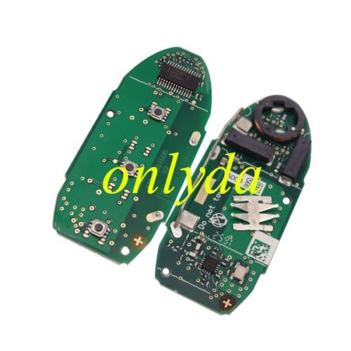 For Nissan 3B remote 434mhz chip: smart46-PCF7952 Continental:S180144018 CMIIT ID:2011D2917
