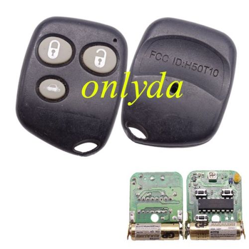 For OEM Nissan 3 button remote key FCCID：H50T10
