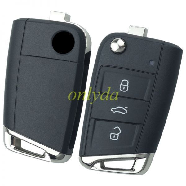 For OEM VW keyless go remote key with 434mhz 5G0959753AB
