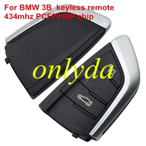 For OEM BMW 3 button keyless remote key With 434mhz with PCF7953P chip
