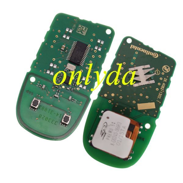 For OEM Fiat 2 button remote key with 434mhz with PCF7945/7953 chip 56046760AB， FCCID:M3N40821302 IC:7812A40821302 RXXXXXXXX-XXXJD PCB printed: 28.4082-1302.1