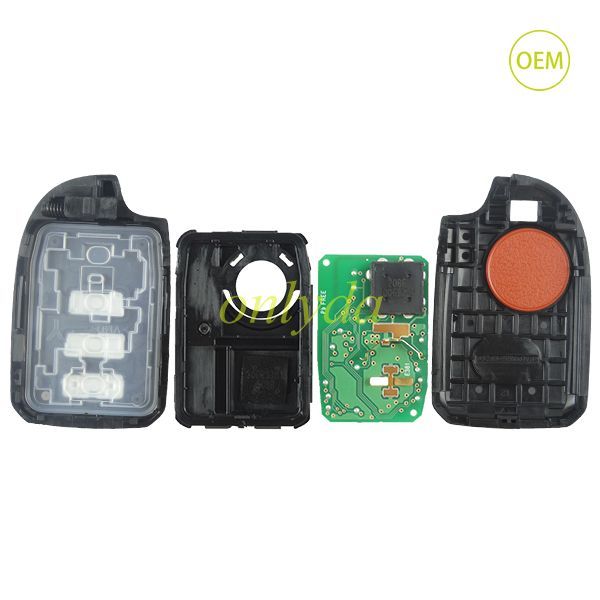 For OEM Toyota 3 button remote key with 315mhz with AES 8A chip