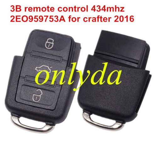 For VW 3B remote control 2EO959753A crafter 2016