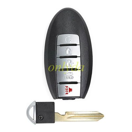 For Keyless 4+1 button remote key with 433mhz