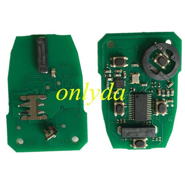 For Keyless 5 button remote key 315mhz PCF7953A HITAG2 46 chip FCC ID: KR55WK49244
