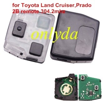 For Toyota land cruiser prado2 button remote with 304.2mhz