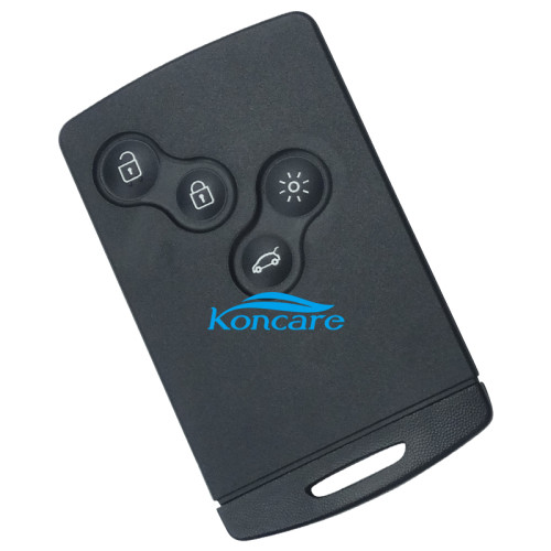 Renault 4 button remote key blank