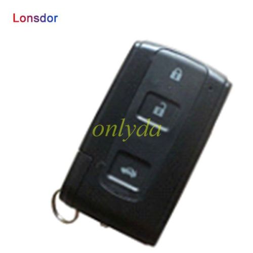 Lonsdor 314.35/312 / 315.12MHz/433.92 Smart Remote Keyless Car Key FT26-0030 Go Control Transmitter Circuit PCB 8A Chip,can use KH100 machine to adjust the model and frequency