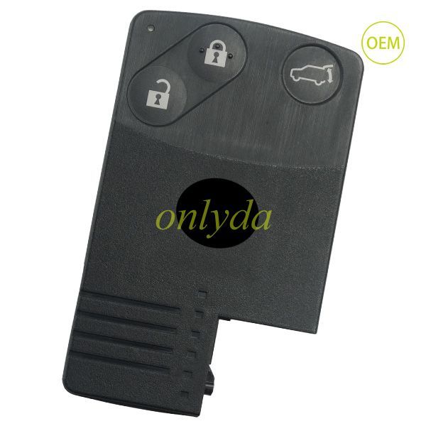 For Mazda OEM 3 button remote key with 434mhz