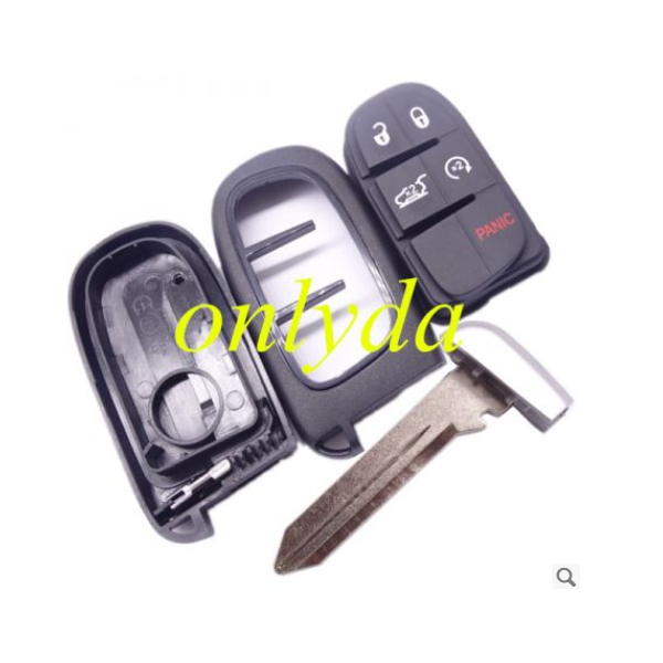 For Chrysler keyless remote key with 434mhz with PCF7945M (HITAG AES) chip with 2+1/3+1/4+1 button key shell , please choose