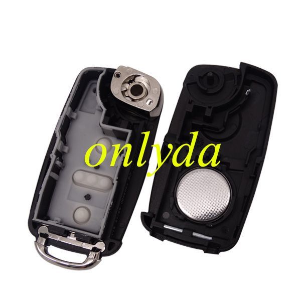 For VW 2 button remote key with 433mhz & ID48 glass chip 5KO 959 753AB