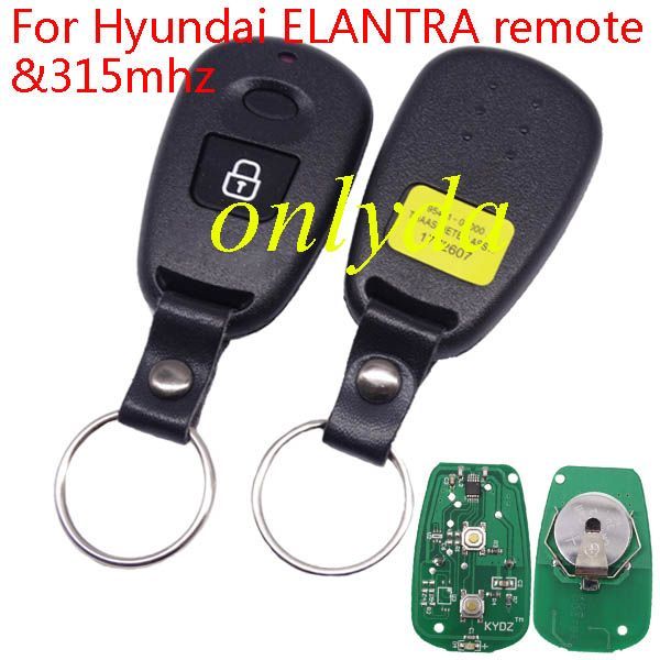 hyun ELANTRA remote with 315mhz