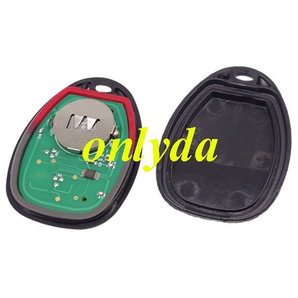 For Buick 3+1 Button remote key with FCCID OUC60270-315mhz