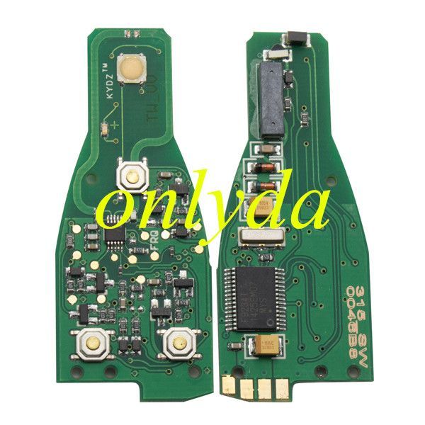 For Benz 3+1 button remote key with panic with 315mhz