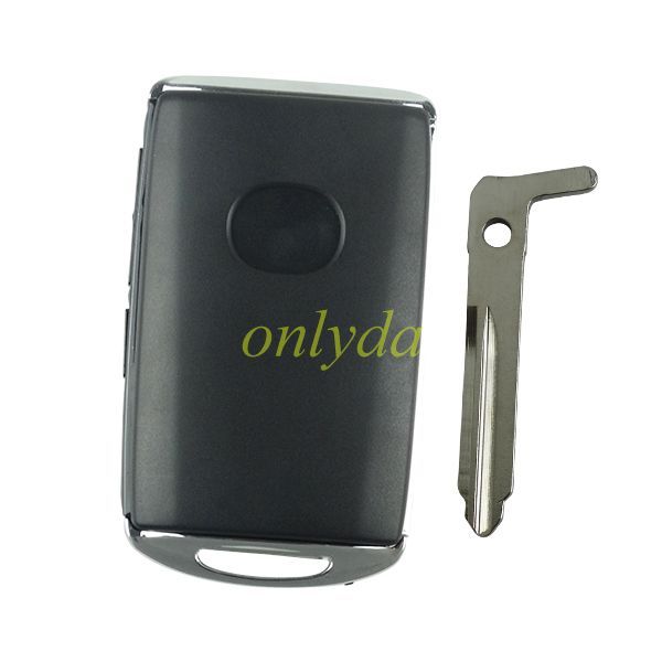 For Mazda 3 button keyless remote key with 434MHZ with ATMEL AES 6A chip IDE:B8373900