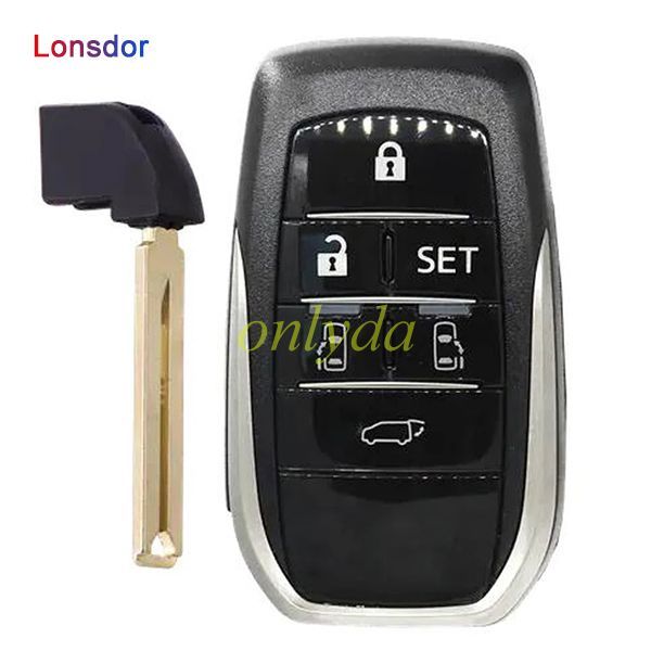 For Lonsdor FT03 Circuit Board 0120 312/314/433/434Mhz Keyless Go Remote Smart Key Pcb 8A Chip per Lexus per Toyota Alphard Vellfire,can use KH100 machine to adjust the model and frequency