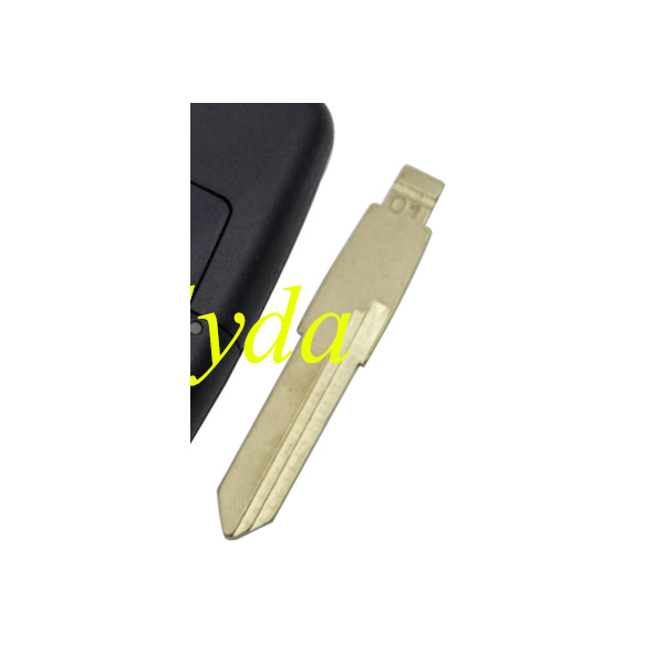 For VW Jetta 3 button remote key with 315mhz without chip PN:J1315.5-B5-3
