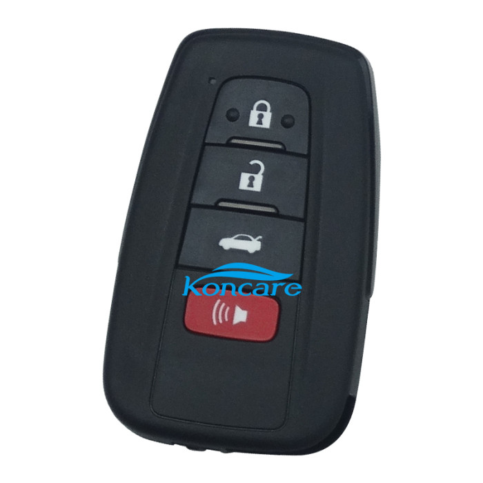 OEM C8 Smart for Toyota COROLLA ALTIS 3+1 button remote key FSK with AES 4A chip / PN : 61E466-0010 / B2U2K2R /433MHz