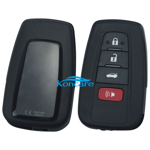 C3 Smart for Toyota COROLLA 3+1 button remote key with 434mhz with FSK with AES 4A chip