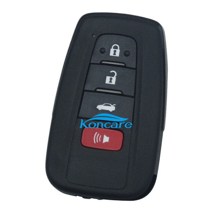 C5 Smart for Toyota COROLLA 3+1 button remote key with 434mhz with FSK with AES 4A chip