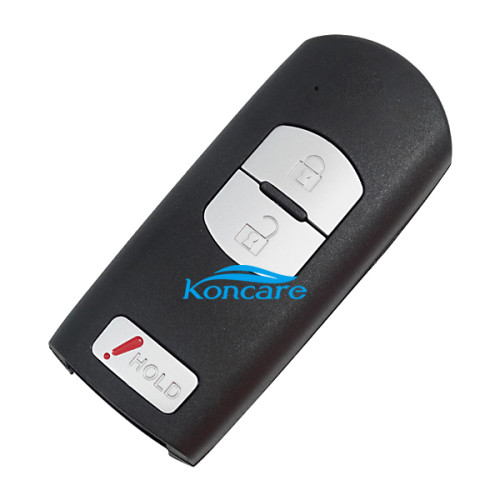 Mazda 2+1 button remote key blank