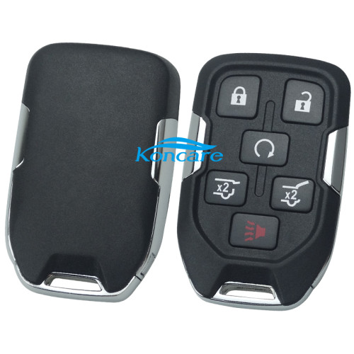For Chevrolet 5+1 button remote key with 315mhz/434mhz GMC Yukon 2015-2018 GMC Sierra 2015-2016 FCC ID: HYQ1AA