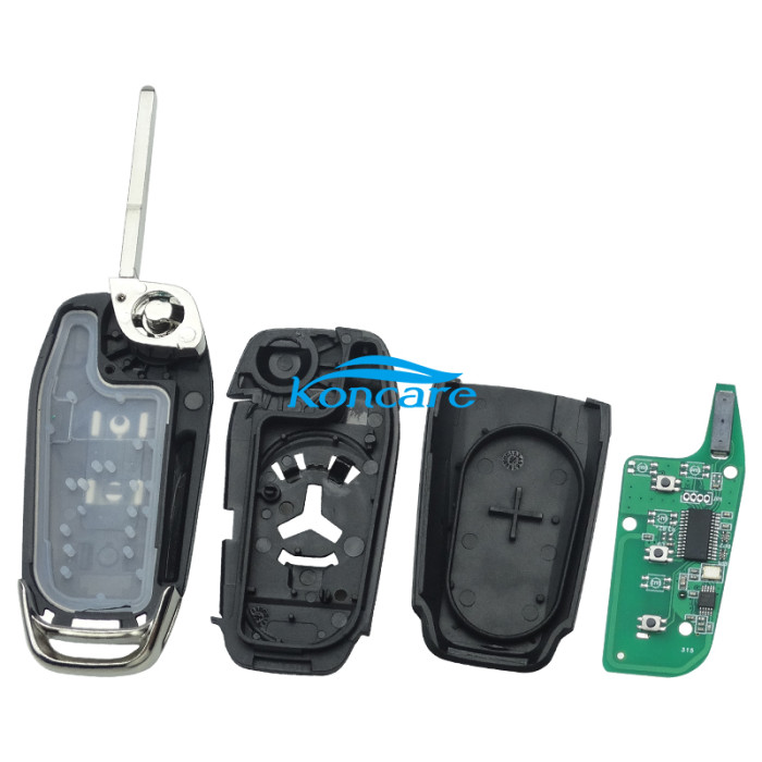 For Ford 3 button remote key with hitag pro ID49 Chip with 315mhz FCCID:N5F-A08TAA