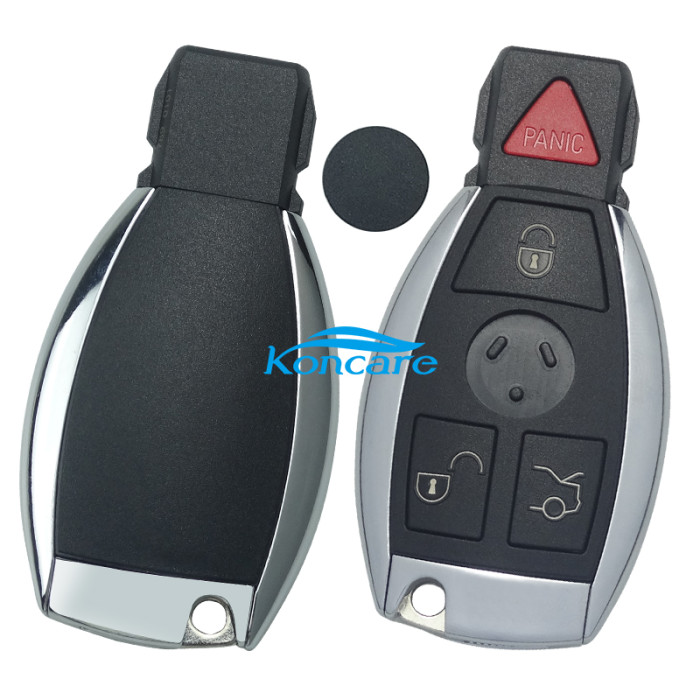 For Benz BGA 3+1 button remote key shell