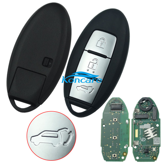 For S180144103 101 Smart Key For Nissan X-Trail (Japan Model) 315MHz FSK PCF7953M / HITAG AES / 4A CHIP S180144103 S180144101 P/N: 285E3-4CE0C
