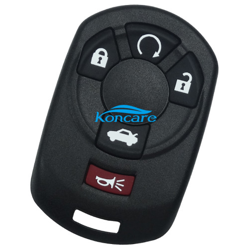 For Cadillac STS 2005-2007 5 button keyless remote key with 315MHZ FCCID ;M3N65981403 IC;267F65981403