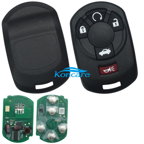 For Cadillac STS 2005-2007 5 button keyless remote key with 315MHZ FCCID ;M3N65981403 IC;267F65981403