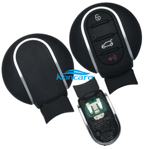 For BMW Mini Cooper 4 button Mini keyless remote key with 434mhz with PCF7953P chip