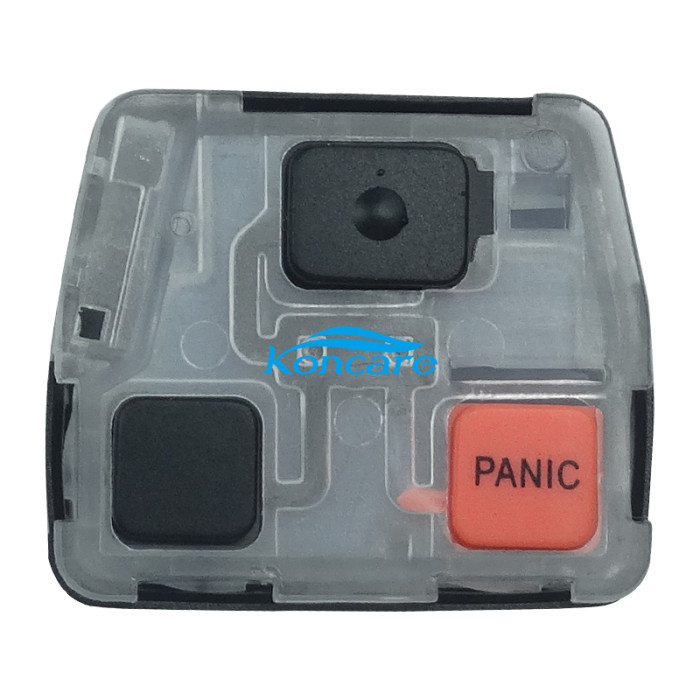for Land Cruiser Prado 2+1 button remote key case