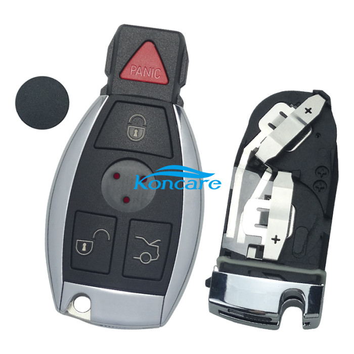 For Benz 3+1 button key shell without logo