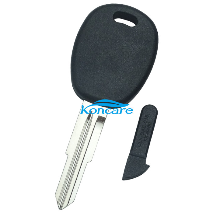 For Daewoo transponder key blank with Left blade ,can put long chip