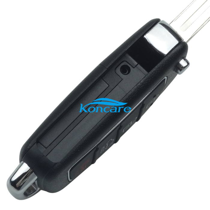 For hyundai 3+1 button remote key blank,please choose the blade