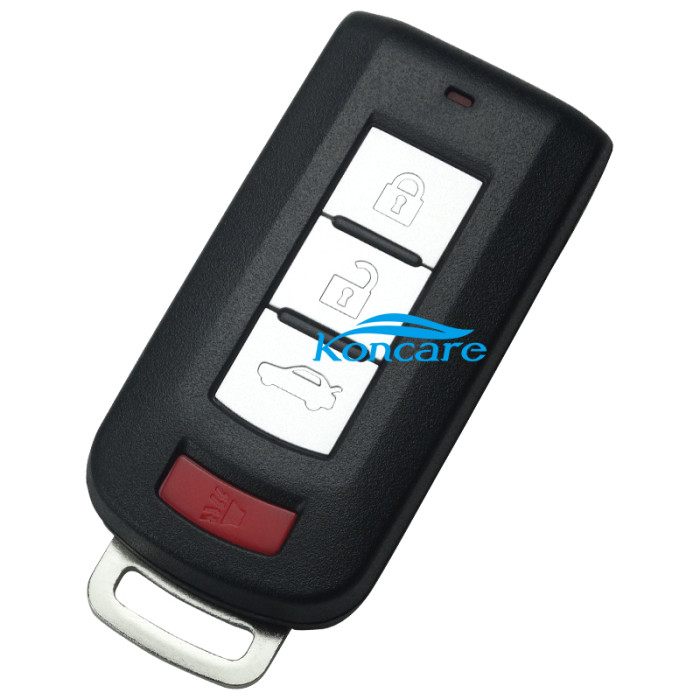 For Mitsubishi 3+1 button keyless smart remote key with 315mhz & PCF7952 / HITAG 2 /46 chip FCC : OUC644M