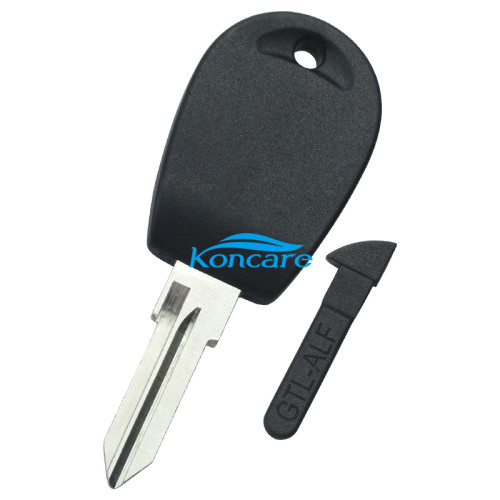 For Alfa transponder key blank with GT10 blade (can put TPX long chip）