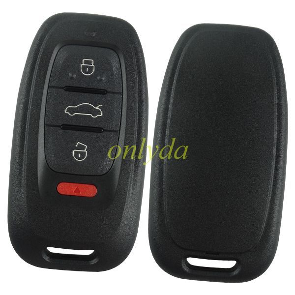 For Audi 3 button modify remote key shell, the button is very soft