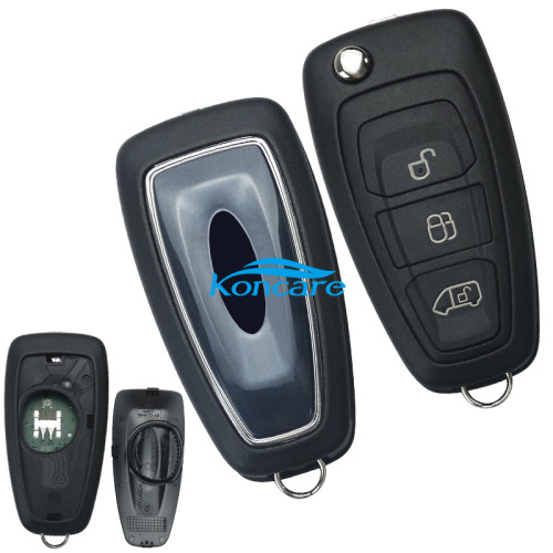 For original Ford 3 button remote key with 433.92MHZ FSK model with electronic 4D63 chip BK2T15K601-AA/AB/AC A2C53435329