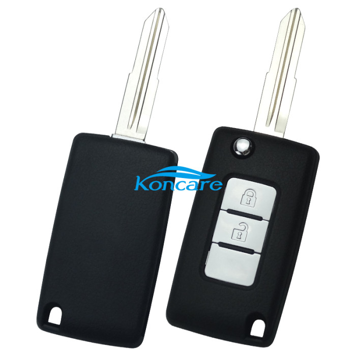 For Mitsubishi 2 button remote key blank