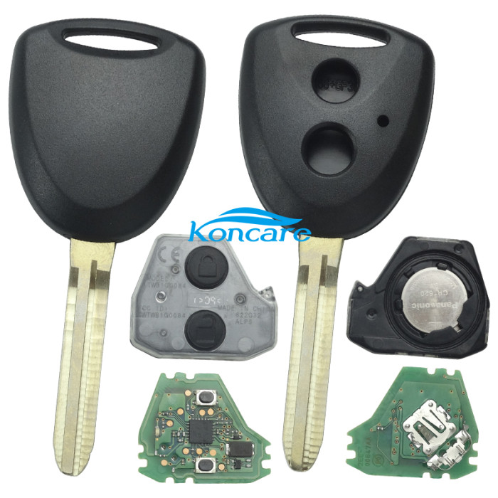 For Toyota OEM 2 button remote key with 315mhz