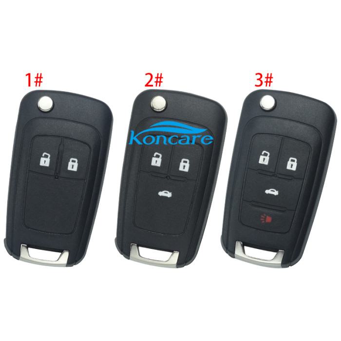 For Opel Astra J OEM 2 button remote key with 434mhz 5WK50079 95507070 chip GM(HITA G2) 7937E chip