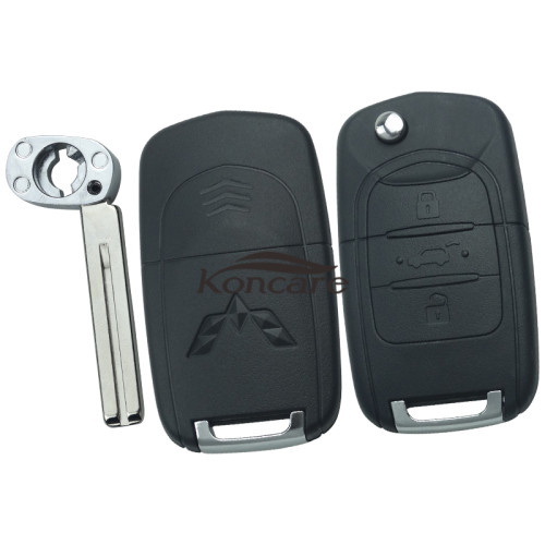 For Wuling 3 button remote key blank with logo
