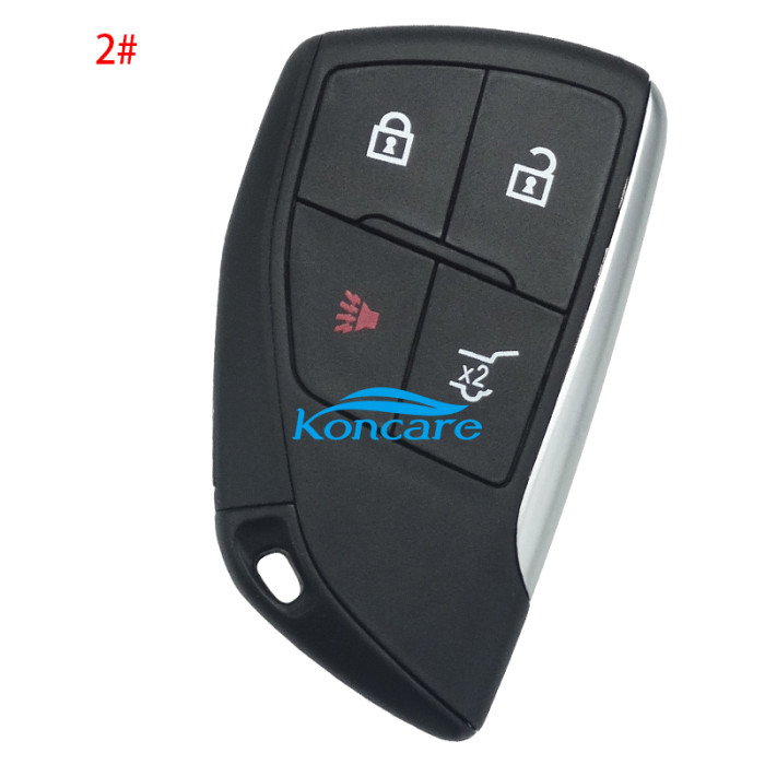 For GM 2+1/3+1/4+1 button remote key shell (please choose button)