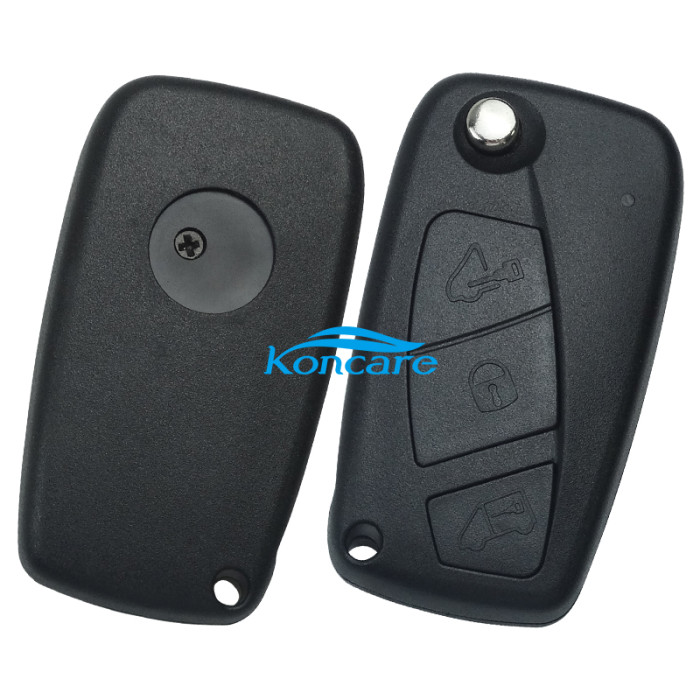 3 button remote key blank black color